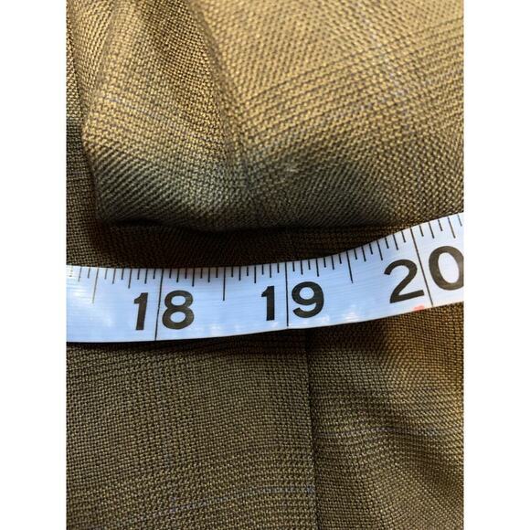 Vtg Chaps Ralph Lauren Wool Cashmere Blend 44R Plaid Blazer Sport Coat Cottage - Picture 8 of 16
